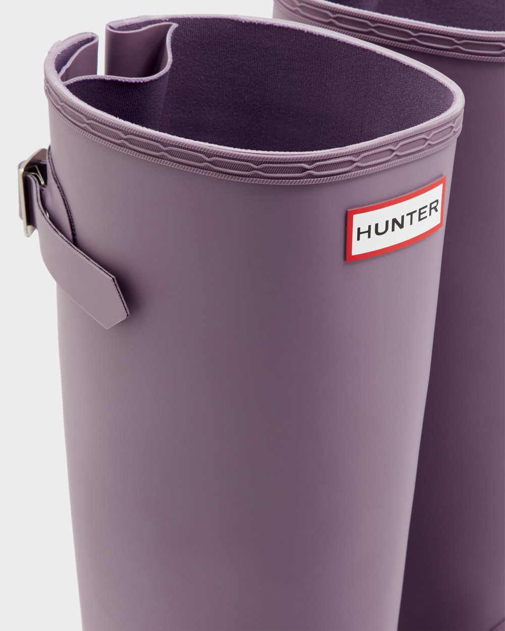 Höga Gummistövlar Dam - Hunter Original Back Adjustable - Lila - 170543-ZBA